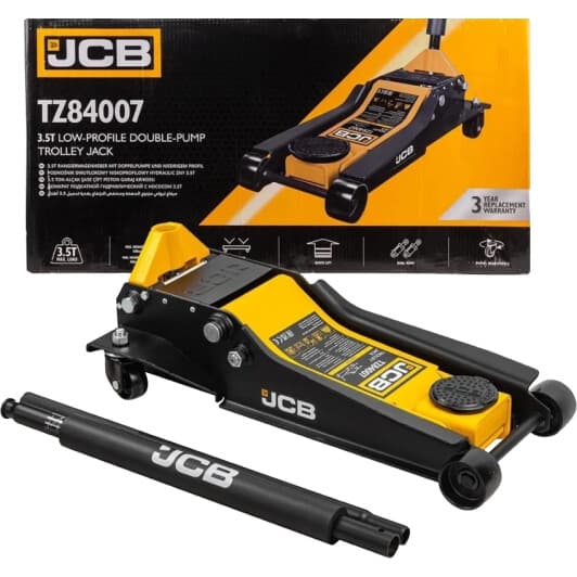 Домкрат JCB подкатной гидравлический 3,5 т JCB-TZ84007