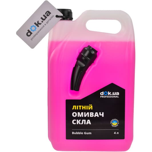 Омыватель стекла DOK Professional летний 1 °С bubble gum (4 л)