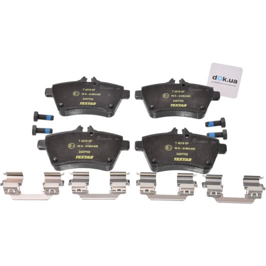 2407702 Textar Тормозные колодки