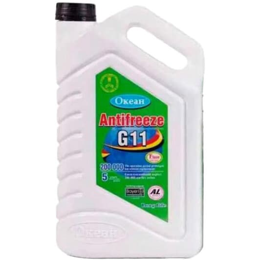 Ocean G11 зеленый 4 л концентрат антифриза