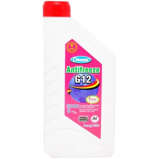 Концентрат антифризу Ocean G12 червоний
