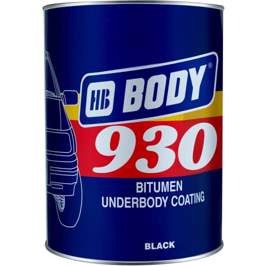 Антикор Body 930 бітумно-каучуковий чорний