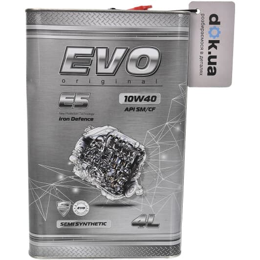 EVO E5 10W-40 (4 л) моторное масло