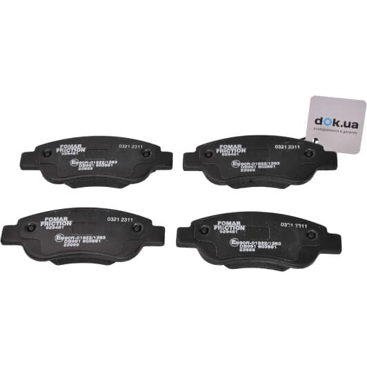 FO929481 Fomar Гальмівні колодки