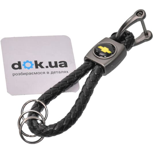 Брелок Vitol с логотипом Chevrolet черный 52702