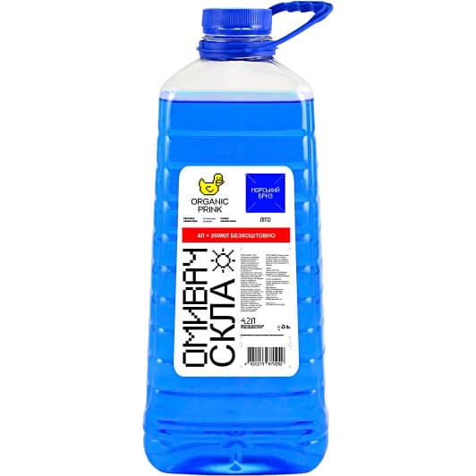 Омыватель стекла Organic Prink зимний -20°С морской бриз (4,2 л)