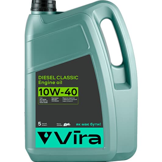 VIRA Diesel Classic 10W-40 (5 л) моторное масло