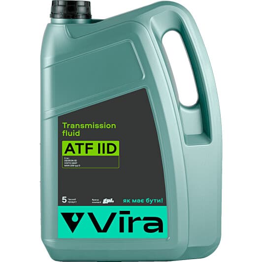 Трансмиссионное масло VIRA ATF II D минеральное