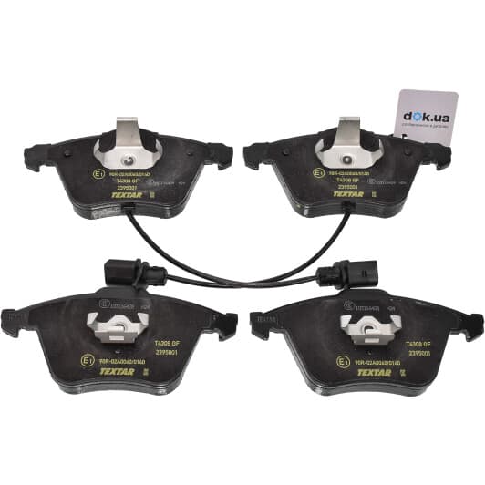 2395001 Textar Тормозные колодки