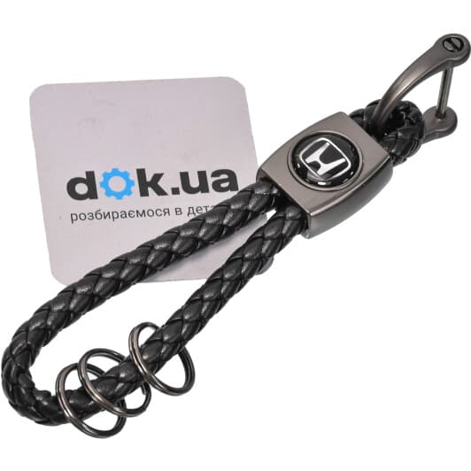 Брелок Vitol з логотипом Honda чорний 52697