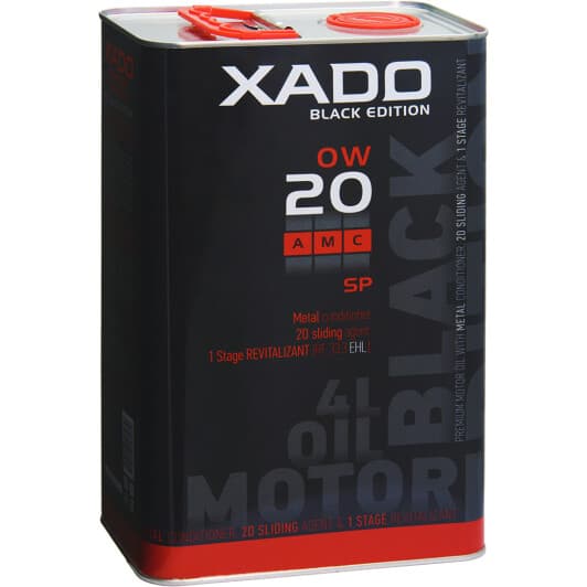 Xado Atomic Oil SP AMC Black Edition 0W-20 (4 л) моторное масло