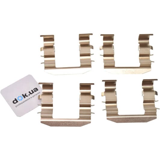 ADG048607 Blue Print Компоненти дискових гальмівних колодок