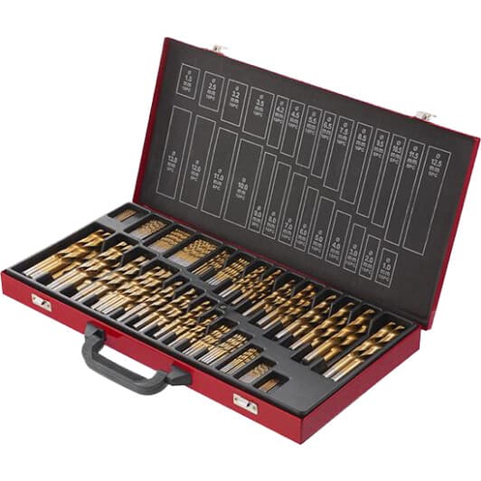 Набор сверл Intertool спиральных по металлу SD-0309 1-13 мм 230 шт.