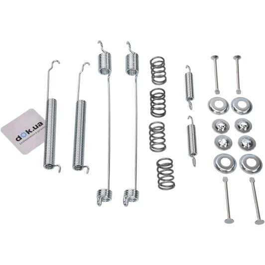 1 987 475 308 Bosch Монтажний комплект барабанних гальмівних колодок