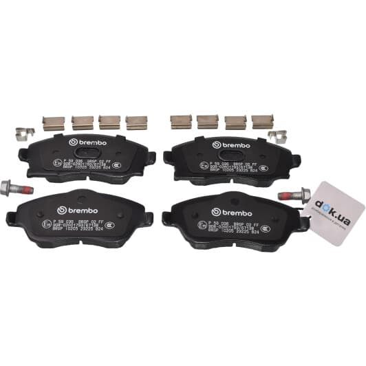 P 59 036 Brembo Гальмівні колодки