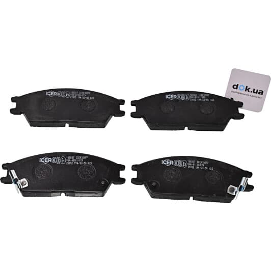 180887 Icer Тормозные колодки