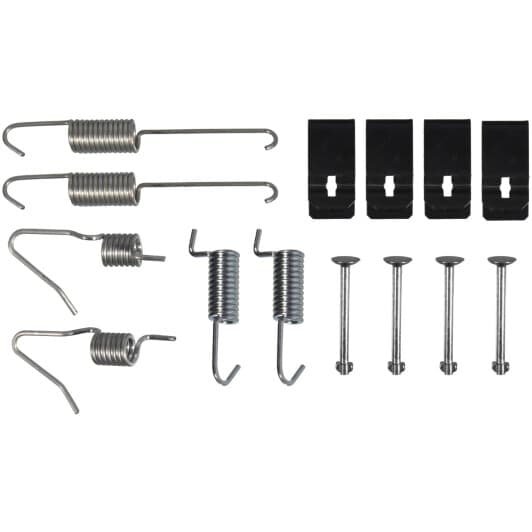 182550 Febi Монтажный комплект барабанных тормозных колодок