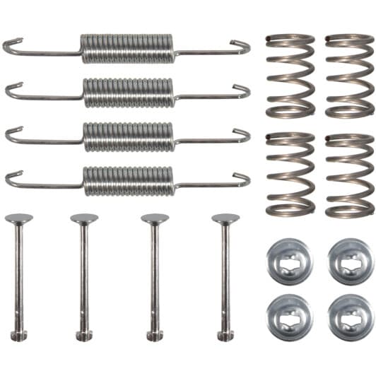 182575 Febi Монтажный комплект барабанных тормозных колодок