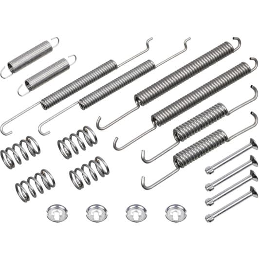 184778 Febi Монтажный комплект барабанных тормозных колодок