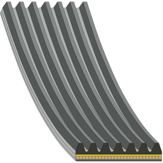 184931 Febi Поліклиновий ремінь