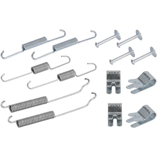 185057 Febi Монтажный комплект барабанных тормозных колодок