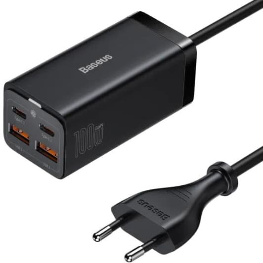 Мережевий зарядний пристрій Baseus GaN3 Pro Desktop Fast Charger CCGP000101 100 Вт