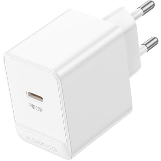 Мережевий зарядний пристрій Borofone BAS13A Erudite 6941991104862 20 Вт