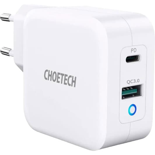 Сетевое зарядное устройство Choetech GaN PD8002 65 Вт