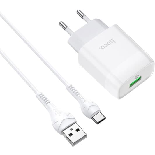 Сетевое зарядное устройство Hoco C72Q Glorious 6931474732552 18 Вт