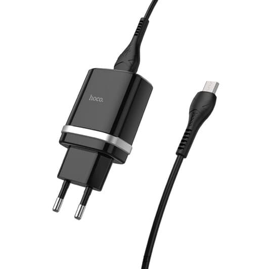 Сетевое зарядное устройство Hoco C12Q Smart 6931474716279 18 Вт