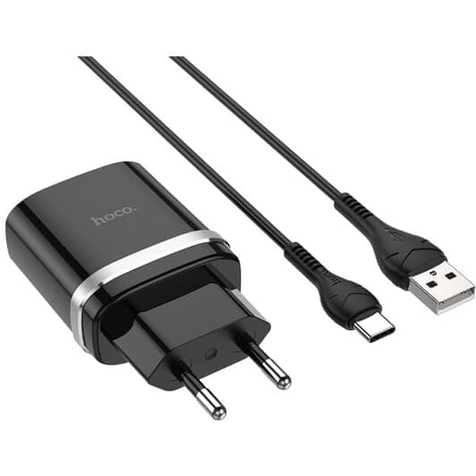 Сетевое зарядное устройство Hoco C12Q Smart 6931474716293 18 Вт