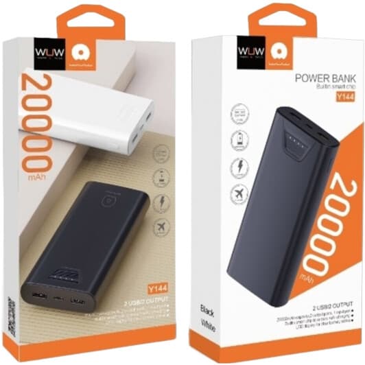 Повербанк WUW Y144 20000 mAh 12 Вт