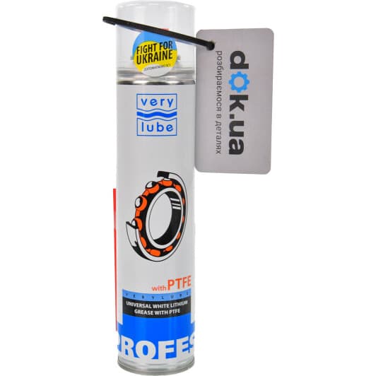 Універсальне літієве біле мастило Xado з PTFE, 320 мл (XB40221)