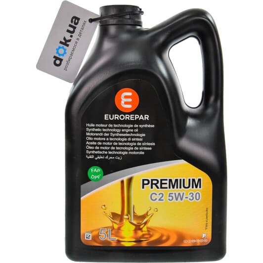Eurorepar Premium C2 5W-30 (5 л) моторное масло
