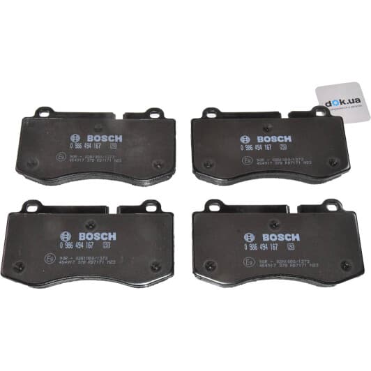 0 986 494 167 Bosch Тормозные колодки