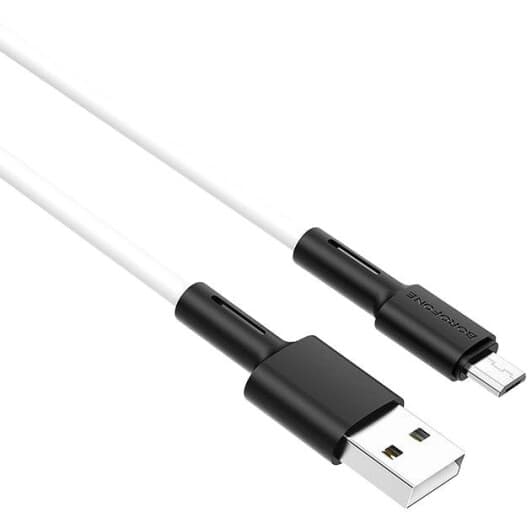 Кабель Borofone BX31 Soft silicone 6931474710383 USB - Micro USB 1 м
