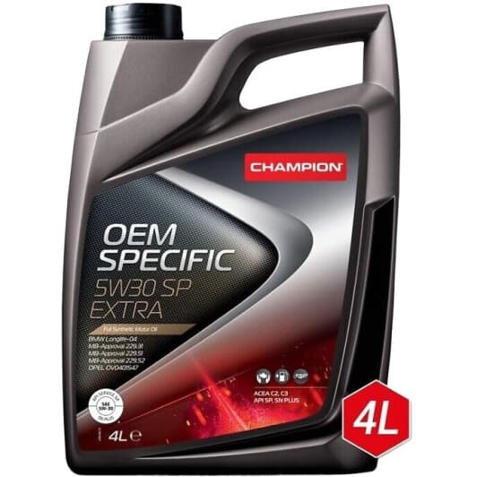 Олива Champion OEM Specific C3 SP Extra 5W-30