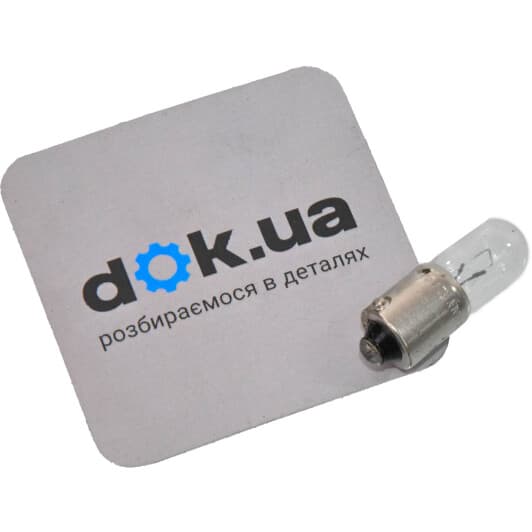 Автолампа Osram Original Minixen T6W BA9s 6 W прозрачная 3886X