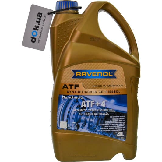 Ravenol ATF +4 (4 л) трансмиссионное масло