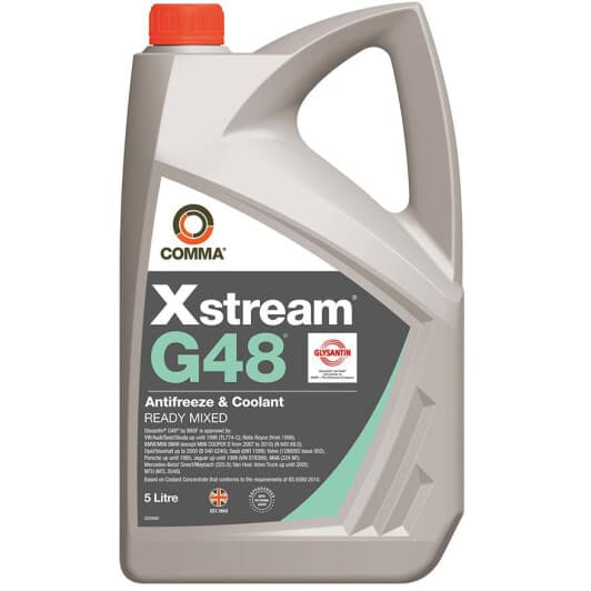 Comma Xstream G48 G11 сине-зеленый -36 °C готовый антифриз