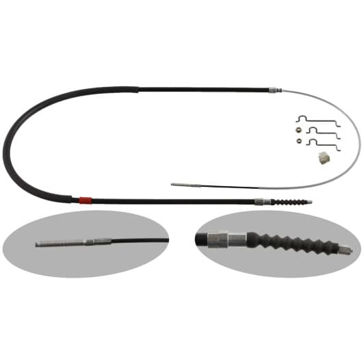 36673 Febi Трос ручного гальма для BMW 5 Series