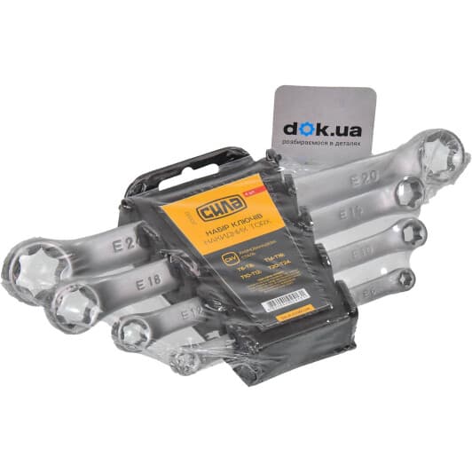 Набор ключей накидных Сила 201332 T6-T24 4 шт