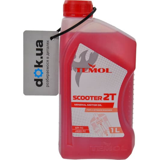 Моторна олива 2Т TEMOL Scooter SAE20 мінеральна