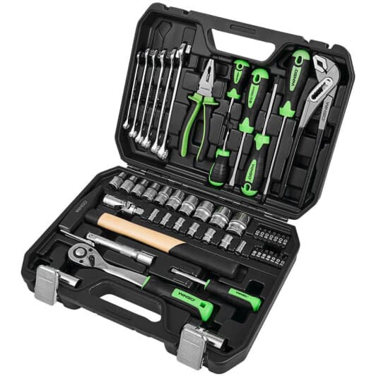 Набор инструментов Winso Pro 924056 1/2", 1/4" 56 шт.