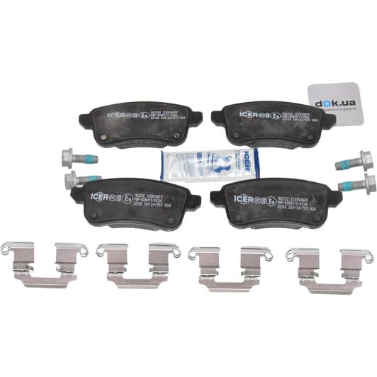 182222 Icer Тормозные колодки
