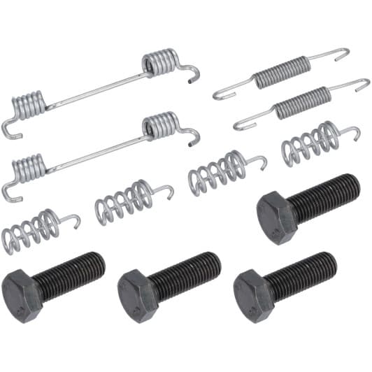 185056 Febi Монтажный комплект барабанных тормозных колодок