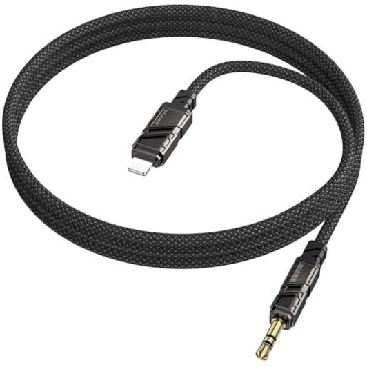 Переходник Borofone BL22 Dignity 6941991117749 Apple Lightning - 3.5 (Male)