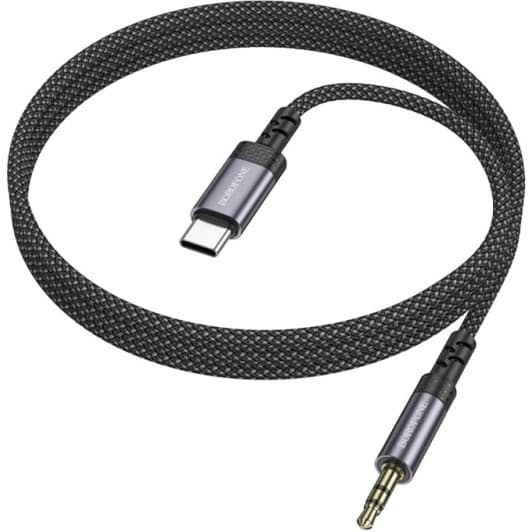 Переходник Borofone BL24 Gracefu 6941991118982 type-C - 3.5 (Male)