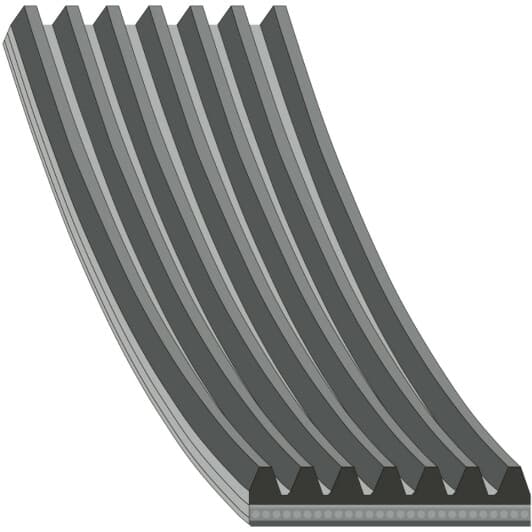 34454 Febi Поликлиновой ремень