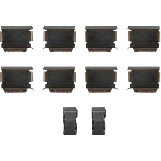 181898 Febi Комплектующие дисковых тормозных колодок